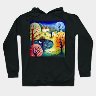 Seasons of Folk Art 05 Hoodie